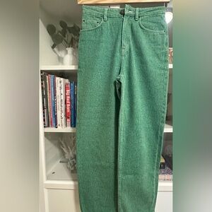 American Vintage Teal Denim Pants